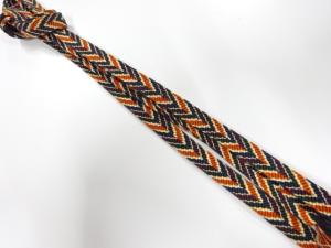 正絹　無形文化財　道明製　手組帯締め